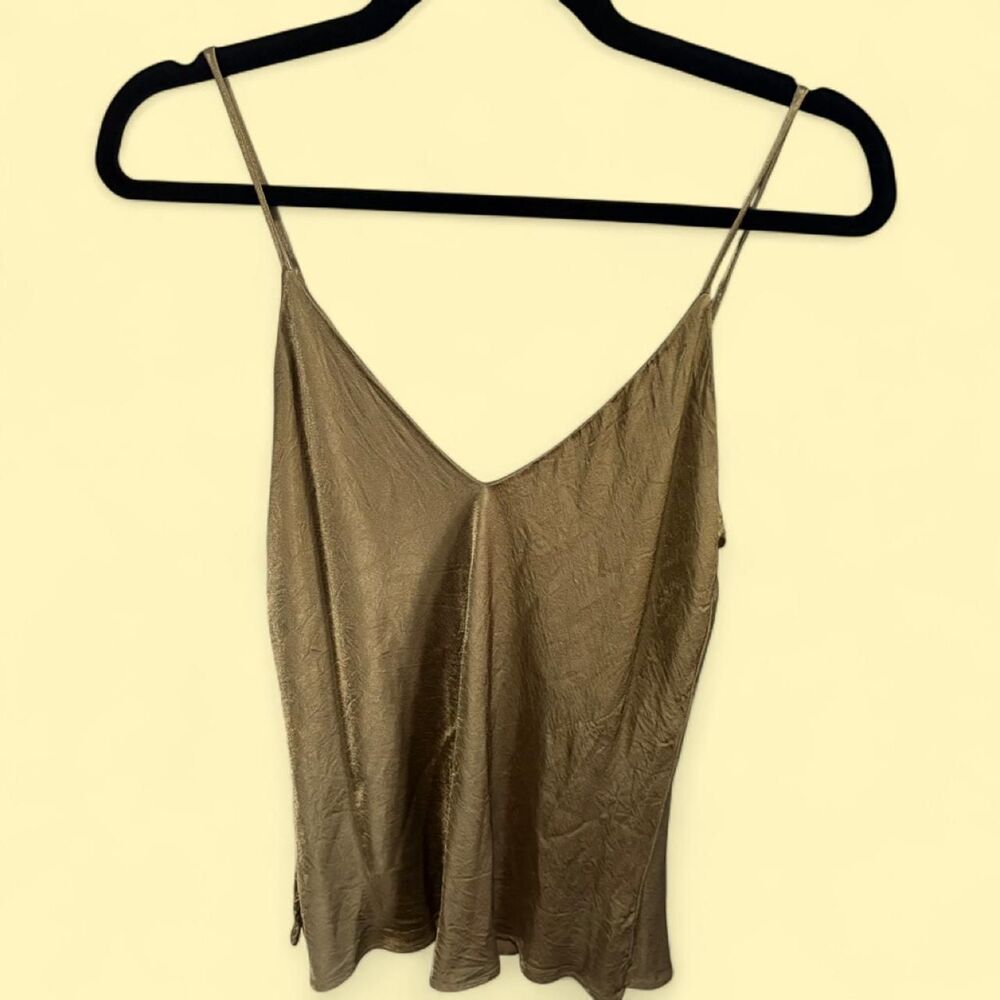 Socialite Gold Y2K Cami